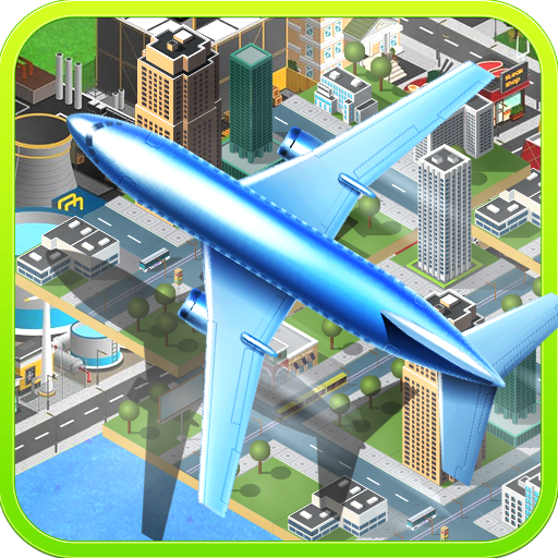 Cross Airport Extreme airbus Traffic 3D icon