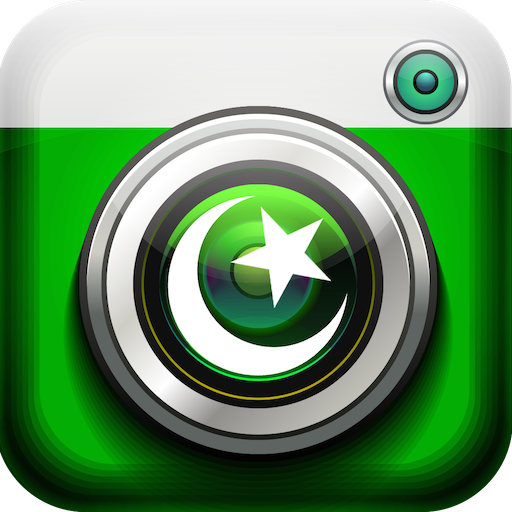Pakistan Flagge selfie icon