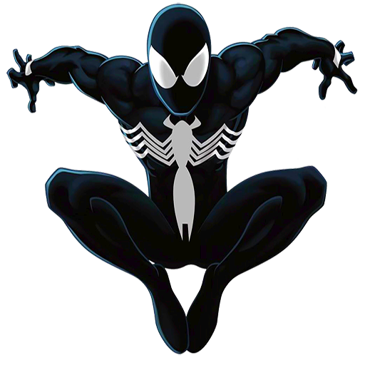 spider hero coloring icon