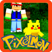 Pixelmon world for craft &amp; build - 3D icon