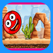 red ball adventure icon