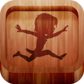 Mowgli indian jungle icon