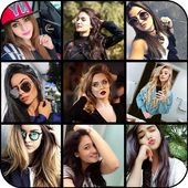 Selfie poses for girls - Portrait poses icon