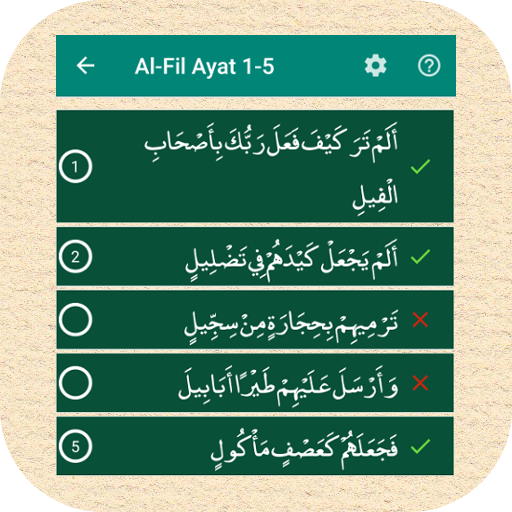 Hafal Quran Susun Ayat - Puzzle Game icon
