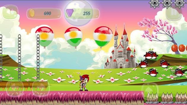 Kurdish Ninja Girl كچى كورد screenshot 6