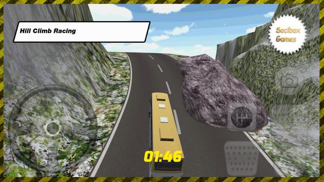 Snow Bus Hill Climb Racing screenshot 3