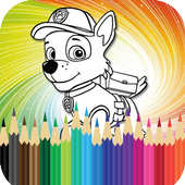 Coloring Book for Paw icon