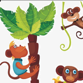Five Little Monkeys icon