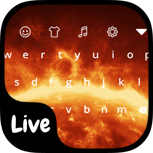 Fire Live Keyboard Theme icon
