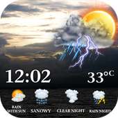 Free Live Weather On Screen on 9Apps