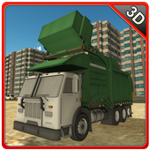 Junkyard Garbage Truck Sim icon