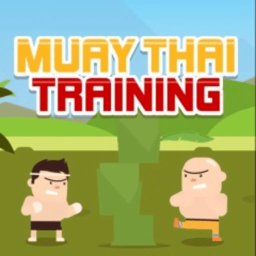 Muay thai training icon
