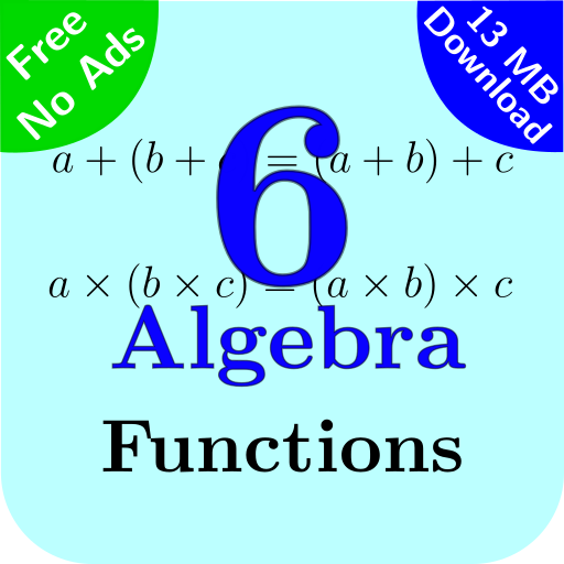 Algebra Tutorial 6: Functions icon
