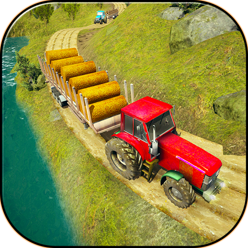 Tractor Trolley Farming Transport: Offroad Drive icon