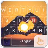 Forever Love Keyboard Theme