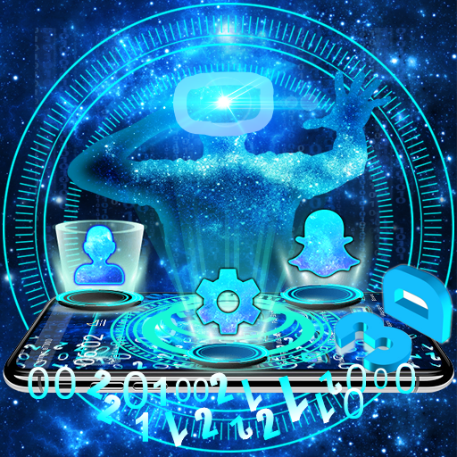 Technology Gravity Launcher Theme icon