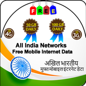 Daily Free 40 GB Data All India Network Packages icon