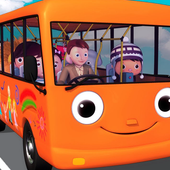 The Wheel On The Bus - Kids Offline Video Song icon