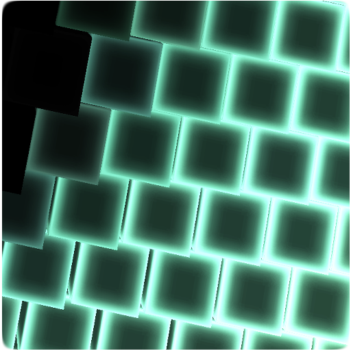 Neon Cubes 3D Live Wallpaper आइकन