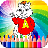 Coloring Alvin go icon