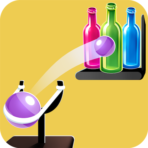 Knock Down Bottles : Slingshot icon