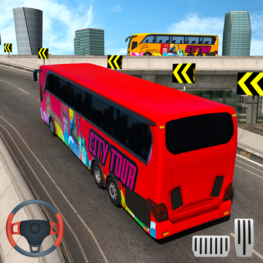 Real Coach Offroad School Bus Driving Simulator icon