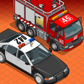 Police Car &amp; FireTruck Builder icon