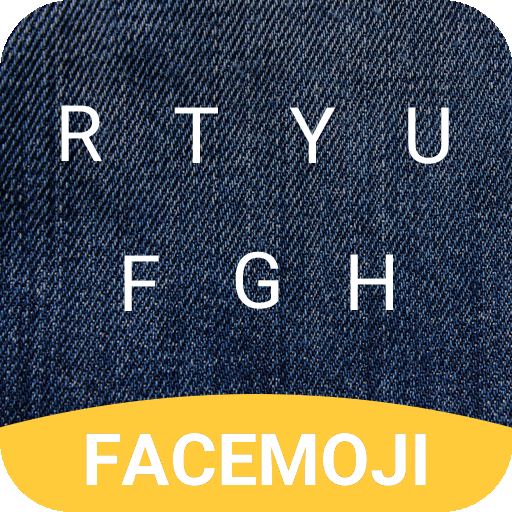 Jean Texture Emoji Keyboard Theme for Instagram icon
