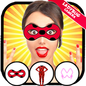 Ladybug Dress Up Camera icon