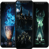 Background &amp; Wallpaper Hogwarts icon