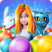 Bubble pop - Alice in Wonderland icon