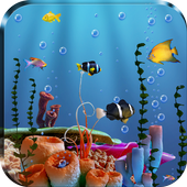 Live Fish Feed Wallpaper icon