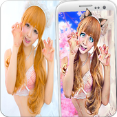 Anime Face Photo Editor Maker icon