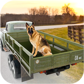 Dog Transporter Mountain Truck icon