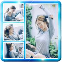 ग्रिड फोटो फ्रेम कला