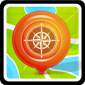 My Location GPS icon