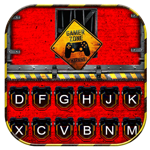 Gamer Zone Keyboard Background icon