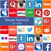 All Social Media and Social Network in one app
