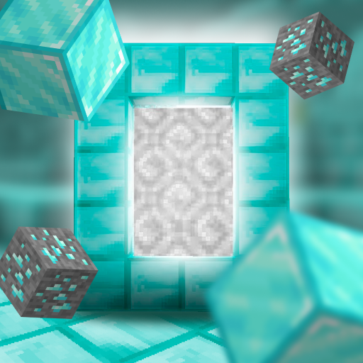 Mods Diamond Portal Minecraft иконка