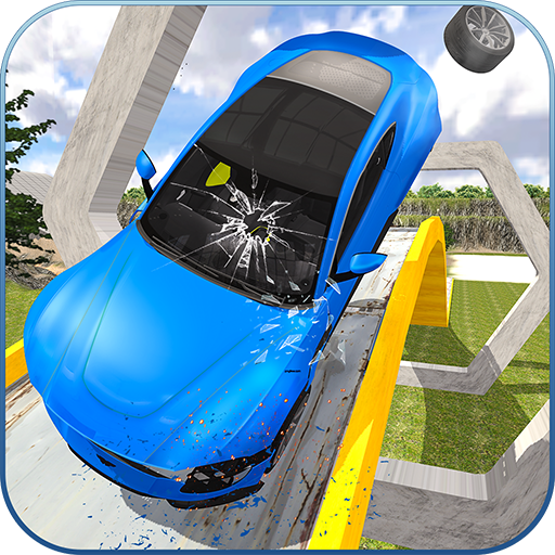 Car Crash High Jumps &amp; Accident Simulator 2020 icon