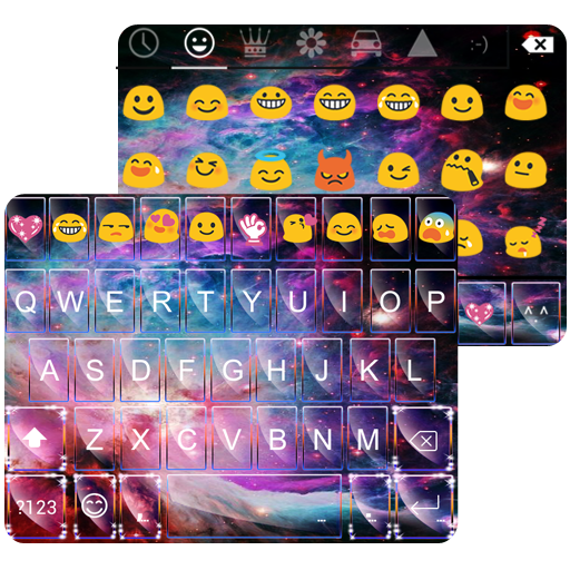 Color Galaxy Emoji Keyboard icon