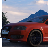 Parking Audi A3 Coupe Simulator Games 2018 icon