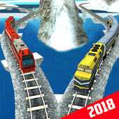 Indian Train Racing Simulator 2018 icon