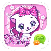 GO SMS PRO KITTY THEME on 9Apps