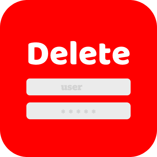 Delete Account أيقونة