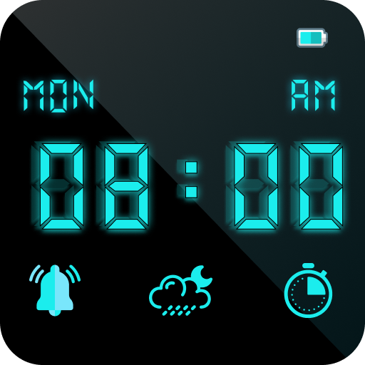 Smart Clock, Digital Clock LED icon