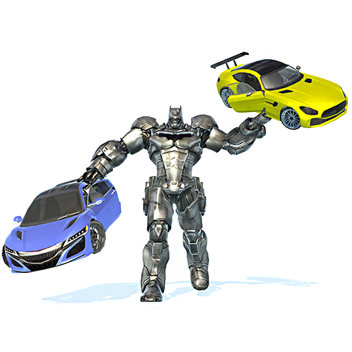 City Car Robot 3D Transformer icon