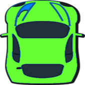car race kid game icon