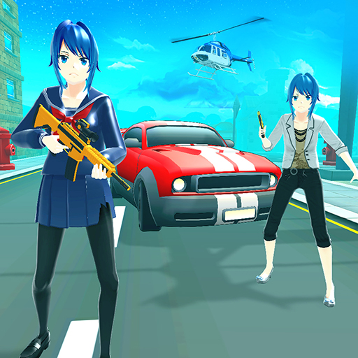 Sakura Anime Grand Theft Gangster Game icon