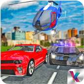 Crime Chase Police Helicopter